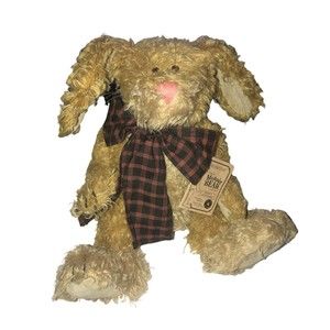 13" Boyds Collection Original Mohair Bear Martha T. Bunnycombe Rabbit w/ Tags